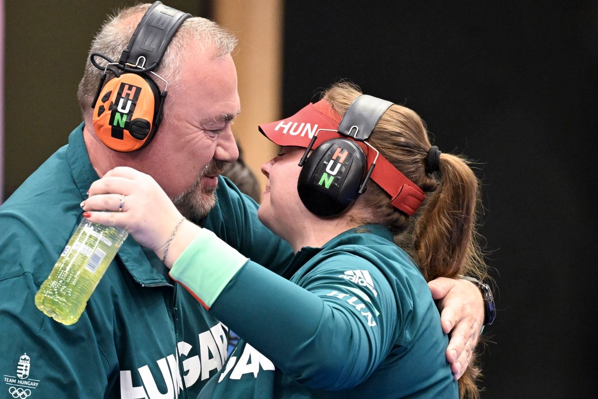 A párizsi bronzérem után is együtt örülhet Győrik Csaba és Major Veronika
