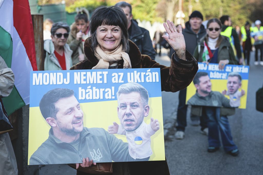 Ukrajna elleni tüntetés