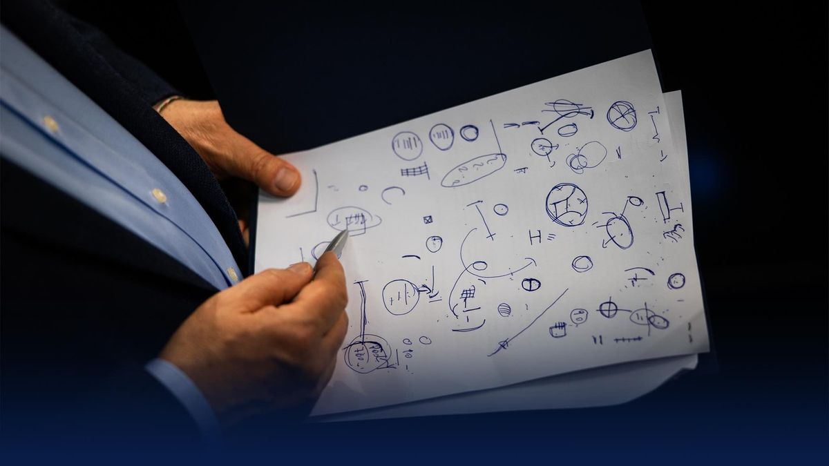 Újabb rejtélyes firkát készített Orbán Viktor, most bárki megnyerheti az eredeti példányt