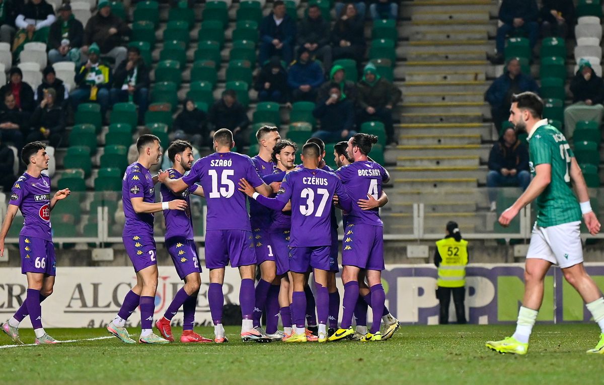 A Kecskemét szerezte meg a vezetést a Magyar Kupa-negyeddöntőben. (Fotó: Krizsán Csaba / MTI Fotószerkesztõség)