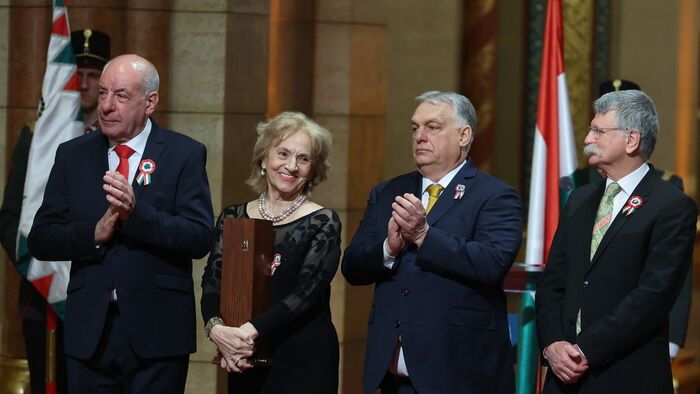 Kossuth- és Széchenyi-díjak átadása