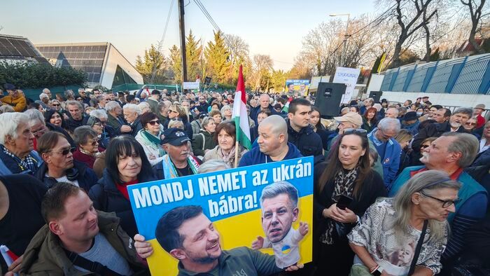 Ukrajna elleni tüntetés