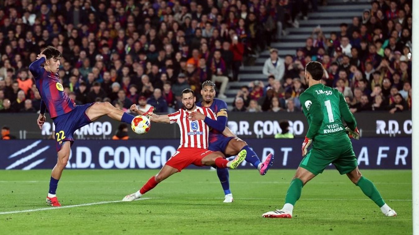 Irtózatosan nehéz helyzetből várta a Barcelona az Atletico Madrid elleni visszavágót. Fotó: JOSEP LAGO/AFP