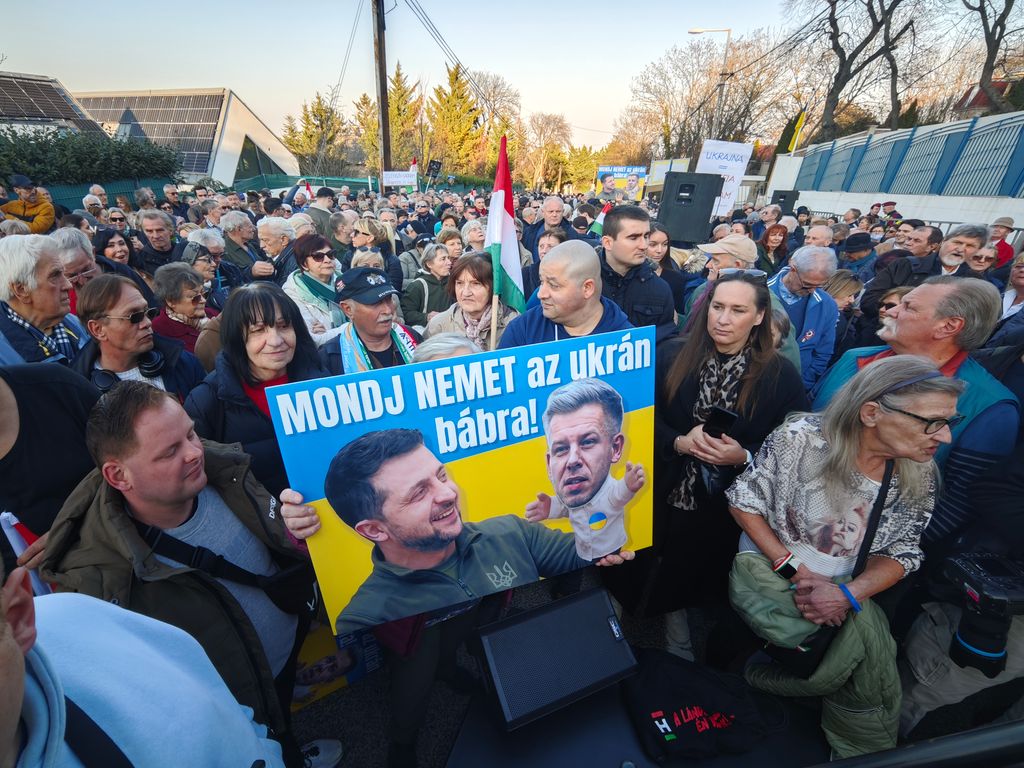 Ukrajna elleni tüntetés