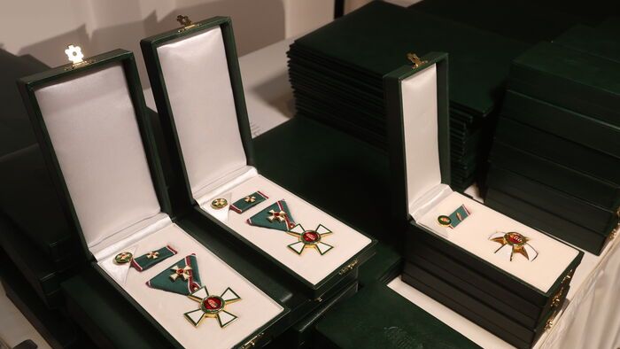 Állami kitüntetéseket adott át Semjén Zsolt a Karmelita kolostorban