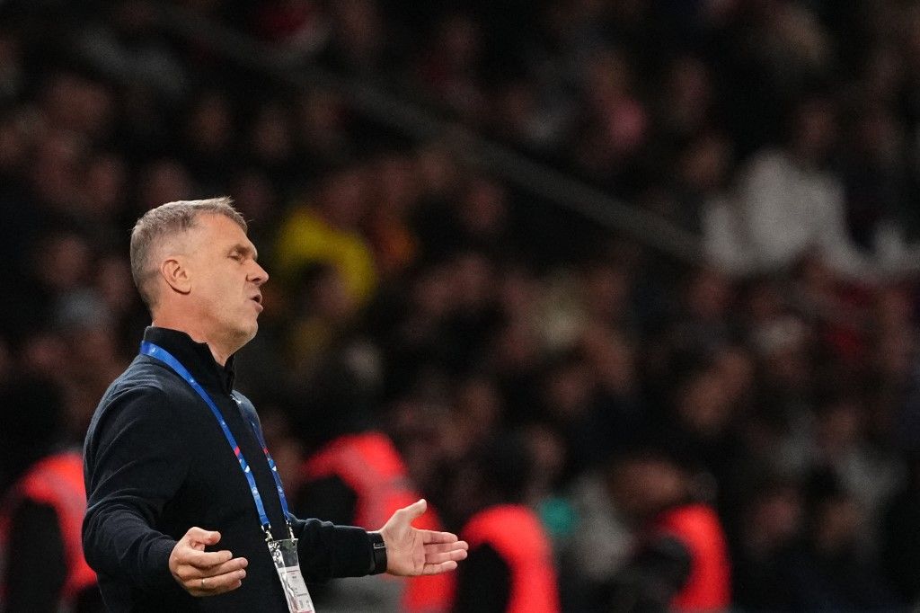 Szerhij Rebrov a svédek elleni vb-pótselejtezőn vezette utoljára az ukrán labdarúgó-válogatottat