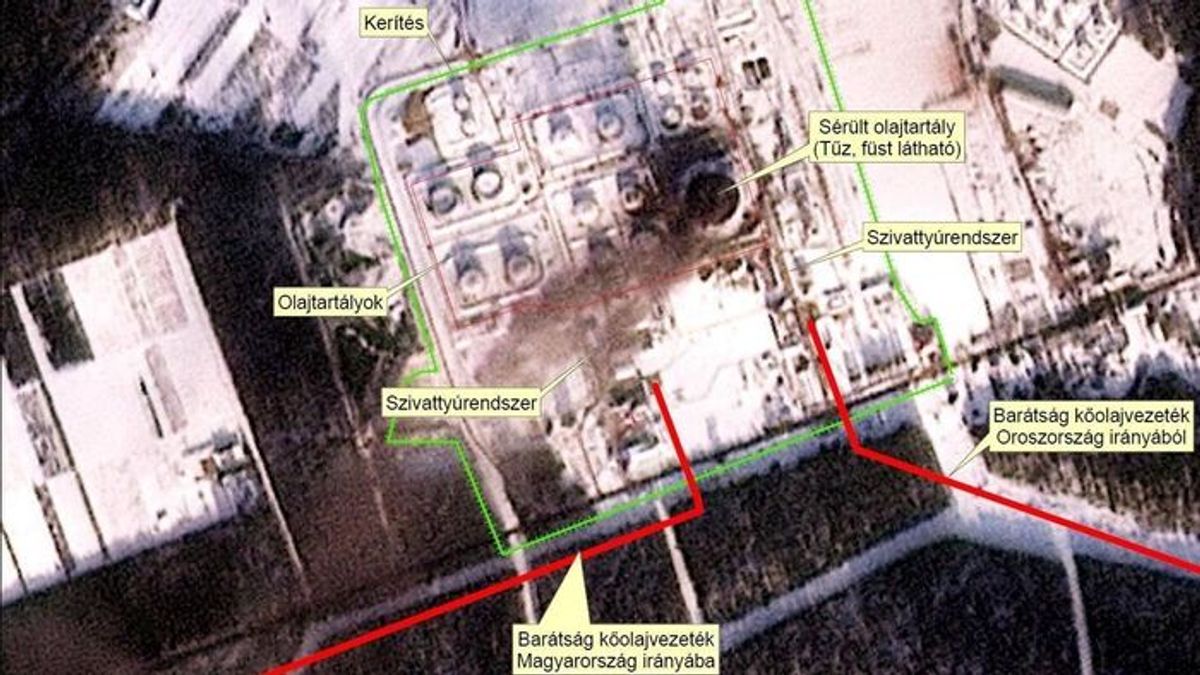 PM Orban Presents Satellite Images: No Damage to the Druzhba Oil Pipeline