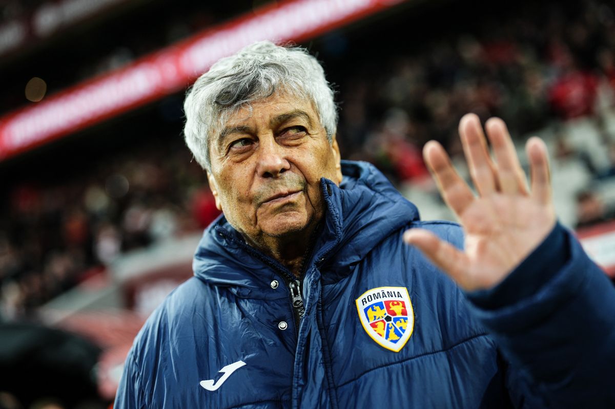 Mircea Lucescu a román válogatott vasárnp délelőtti edzésén lett rosszul Fotó: HAKAN AKGUN / ANADOLU