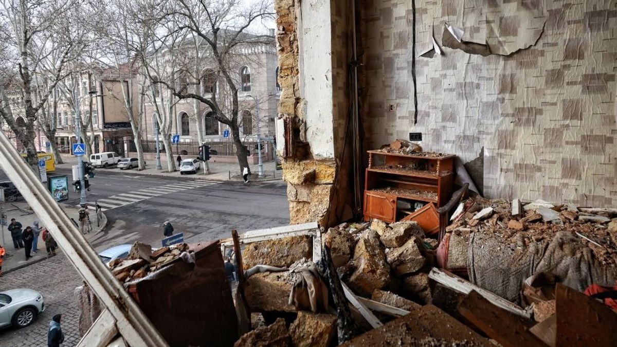 Dróntámadás Odesszában: szülészetet találtak el, meghalt öt ember