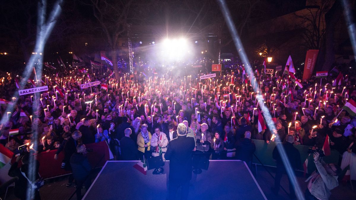 Orbán Viktor országjárása Nagykanizsán folytatódik