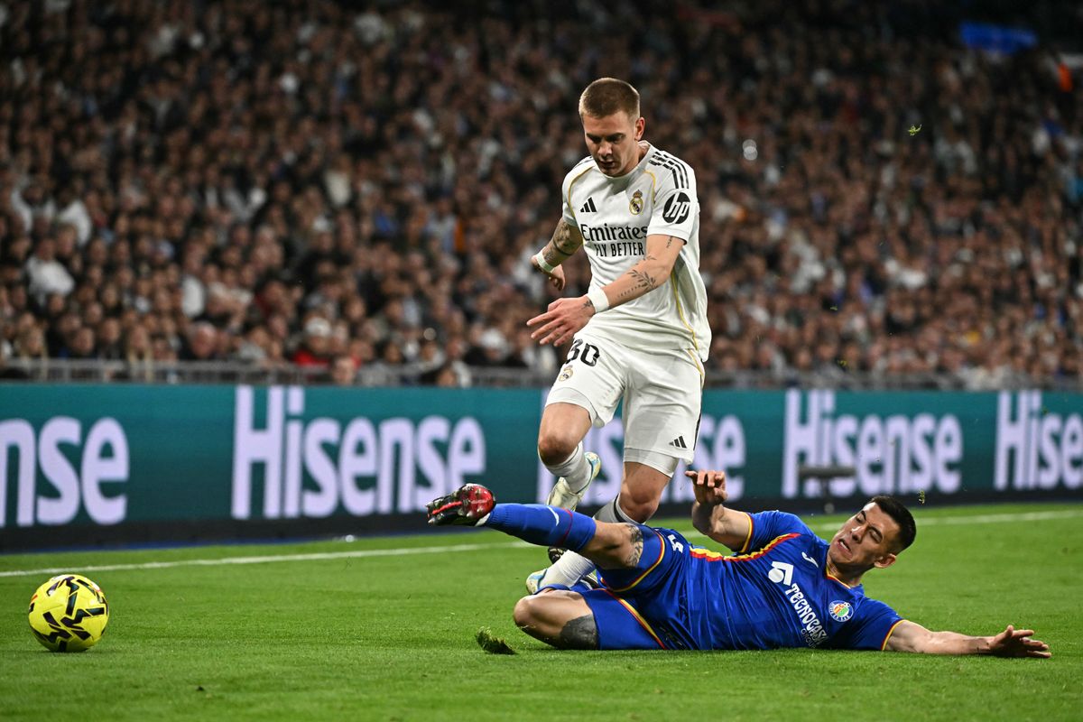 Franco Mastantuono nem játszhatta végig a Real Madrid meccsét a Getafe ellen