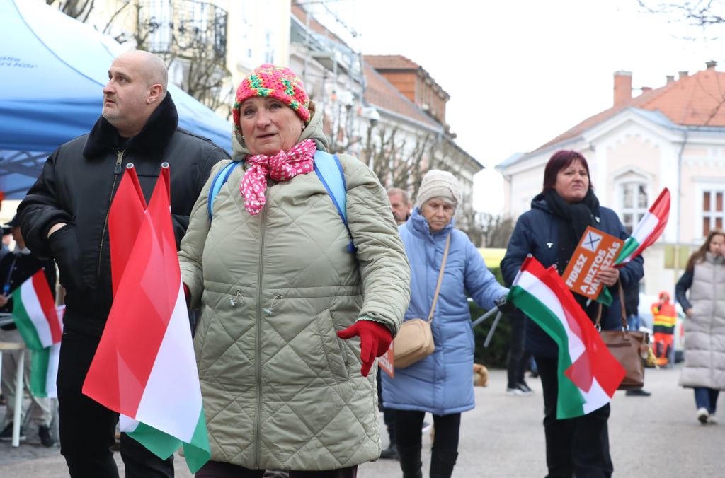 Orbán Viktor országjárás Veszprém