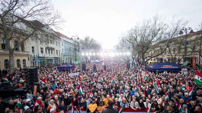 Orbán Viktor országjárása Békéscsaba