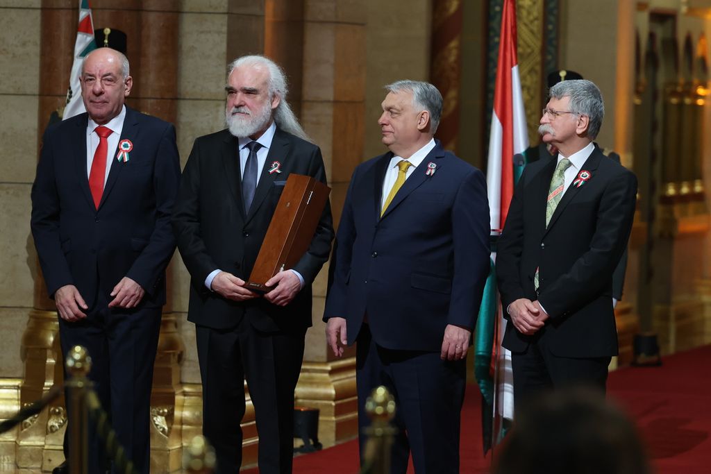 Kossuth- és Széchenyi-díjak átadása