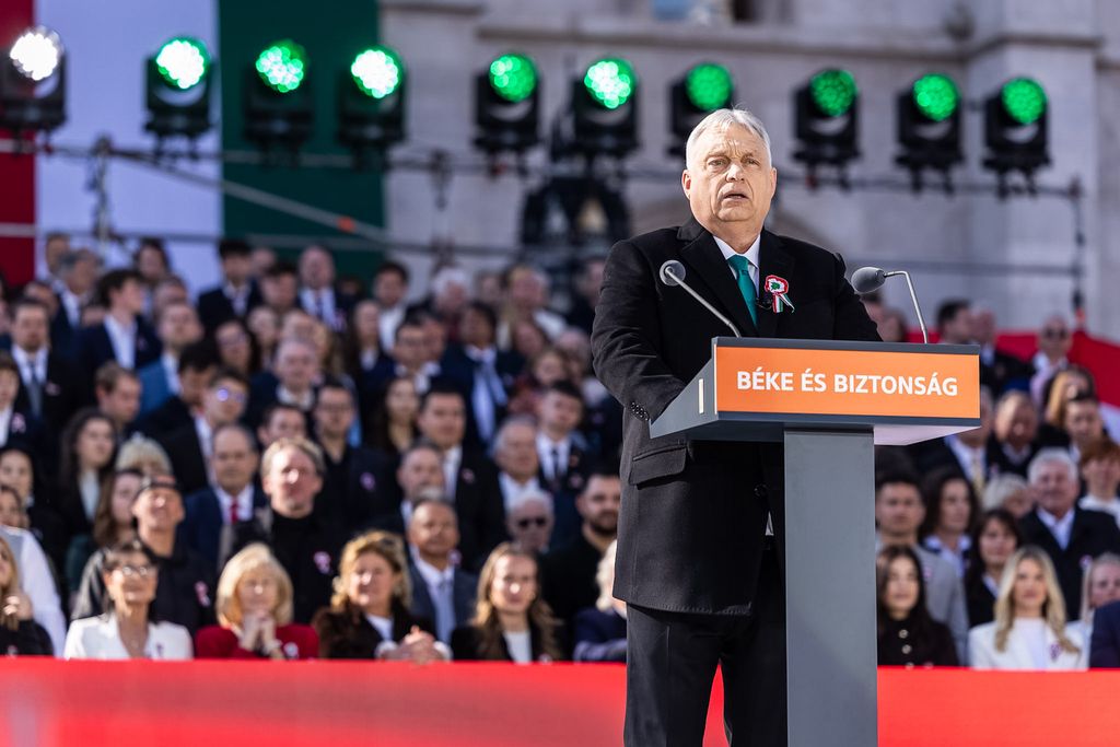 Kossuth tér március 15. Orbán Viktor