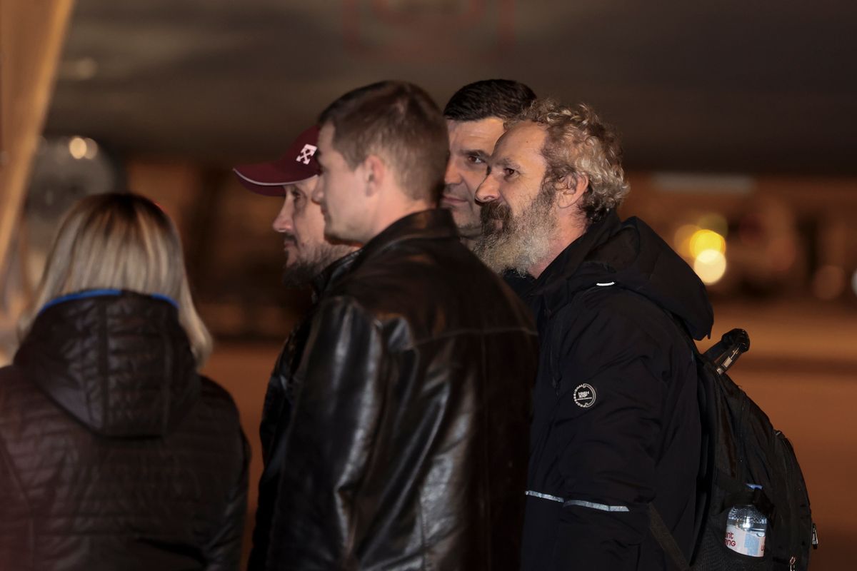 A magyar kormány kiszabadította a hadifoglyokat Fotó: Mirkó István