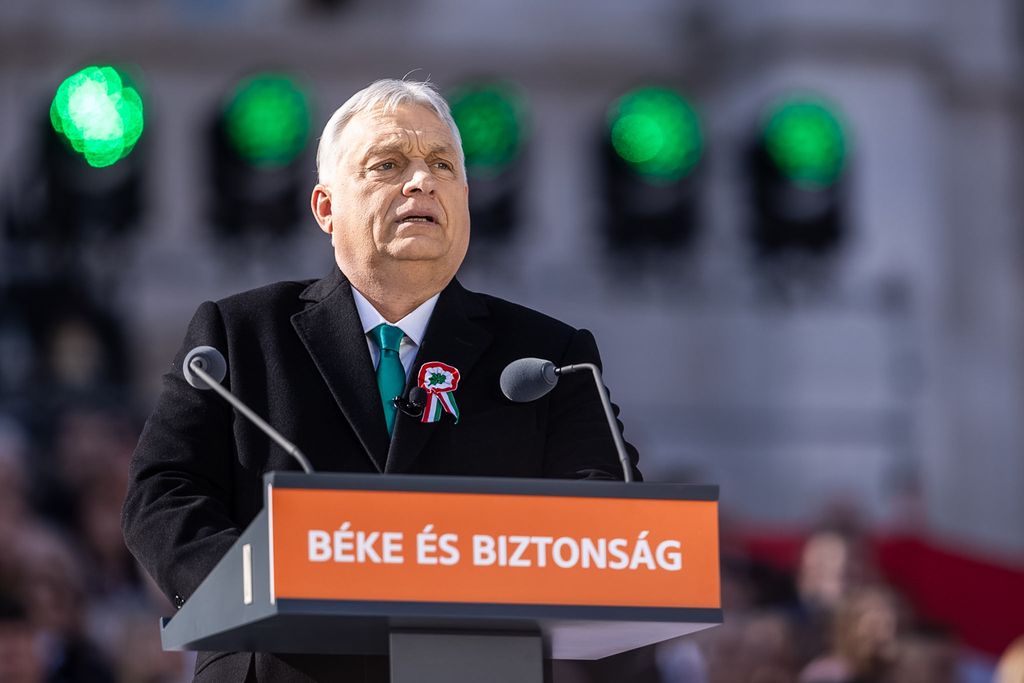 Kossuth tér március 15. Orbán Viktor