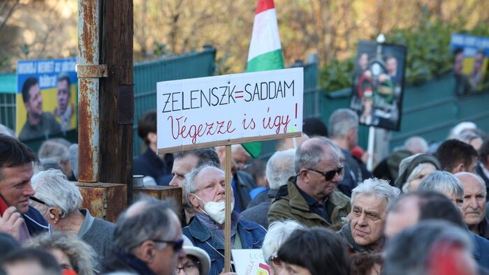 Ukrajna elleni tüntetés