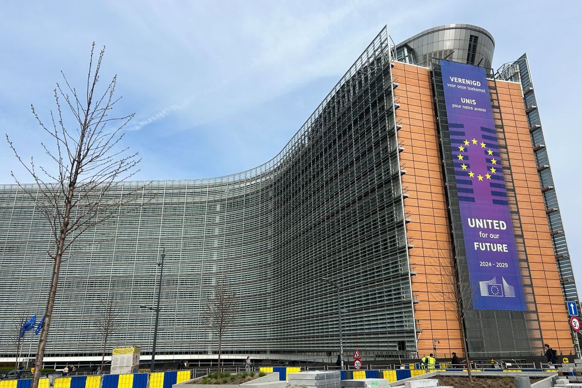 Az Európai Bizottság épülete Brüsszelben