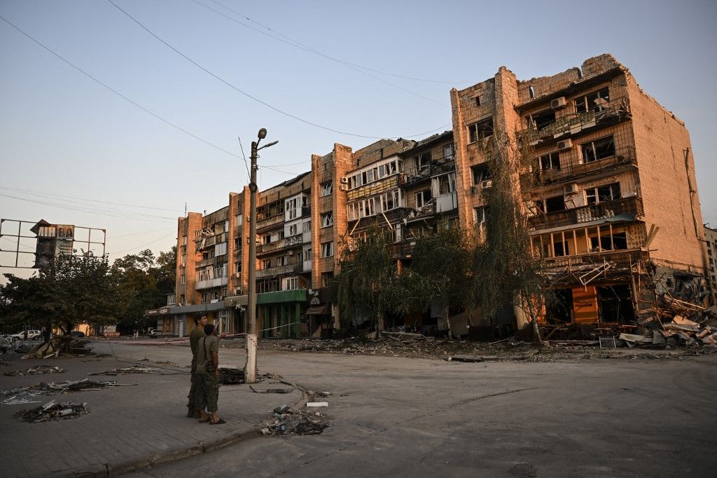 Szellemvárossá tette a háború az egykor virágzó európai gazdasági központot, Pokrovszkot Fotó: ERCIN ERTURK / ANADOLU AGENCY