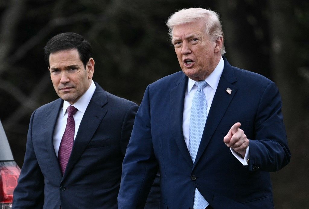 Donald Trump és külügyminisztere Marco Rubio