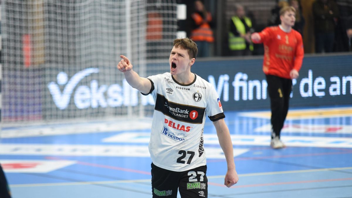 A Szegedre igazoló magyar válogatott irányító remekelt. Fotó: Elverum