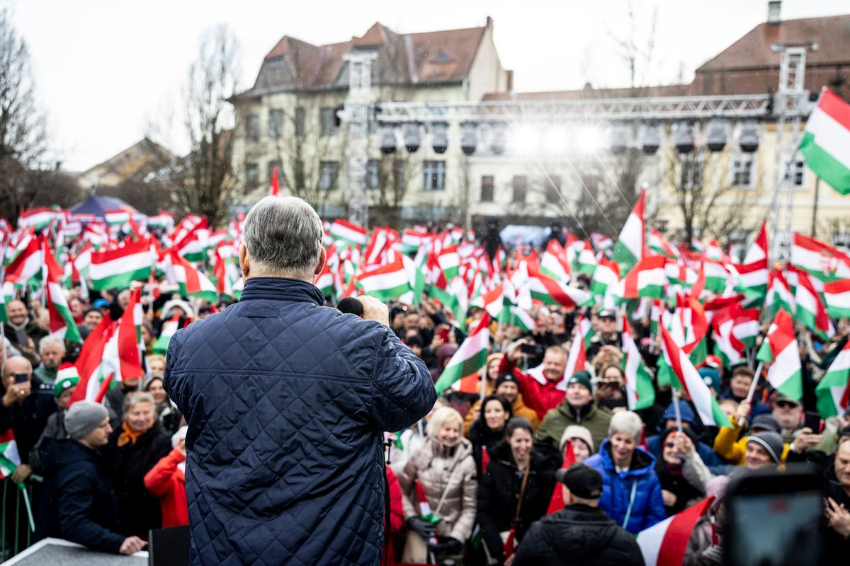 Orbán Viktor országjárás Veszprém