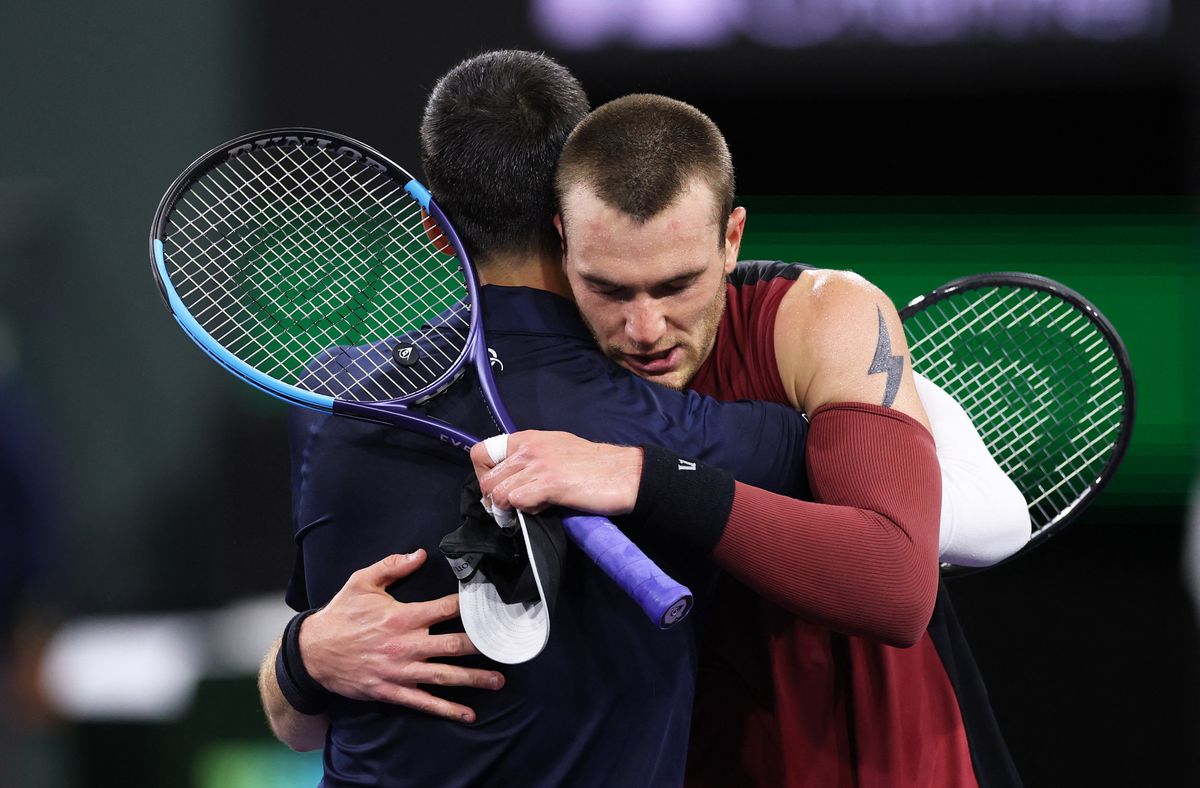 Jack Draper nagy csatában nyert Novak Djokovics ellen, úgy tűnik, Indian Wells brit címvédőjének sérülése már a múlté
