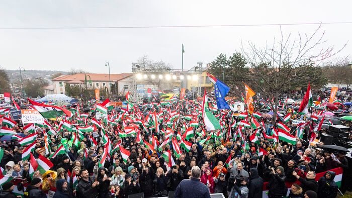 Orbán Viktor országjárása Pécel