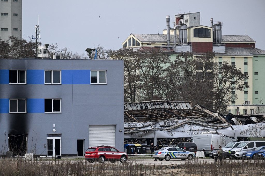 Terrortámadás történt egy cseh fegyvergyár ellen (Fotó: AFP)