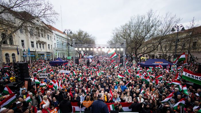 Orbán Viktor országjárása Békéscsaba