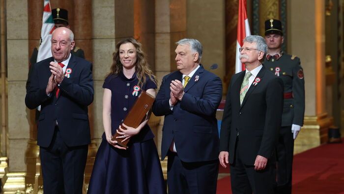 Kossuth- és Széchenyi-díjak átadása