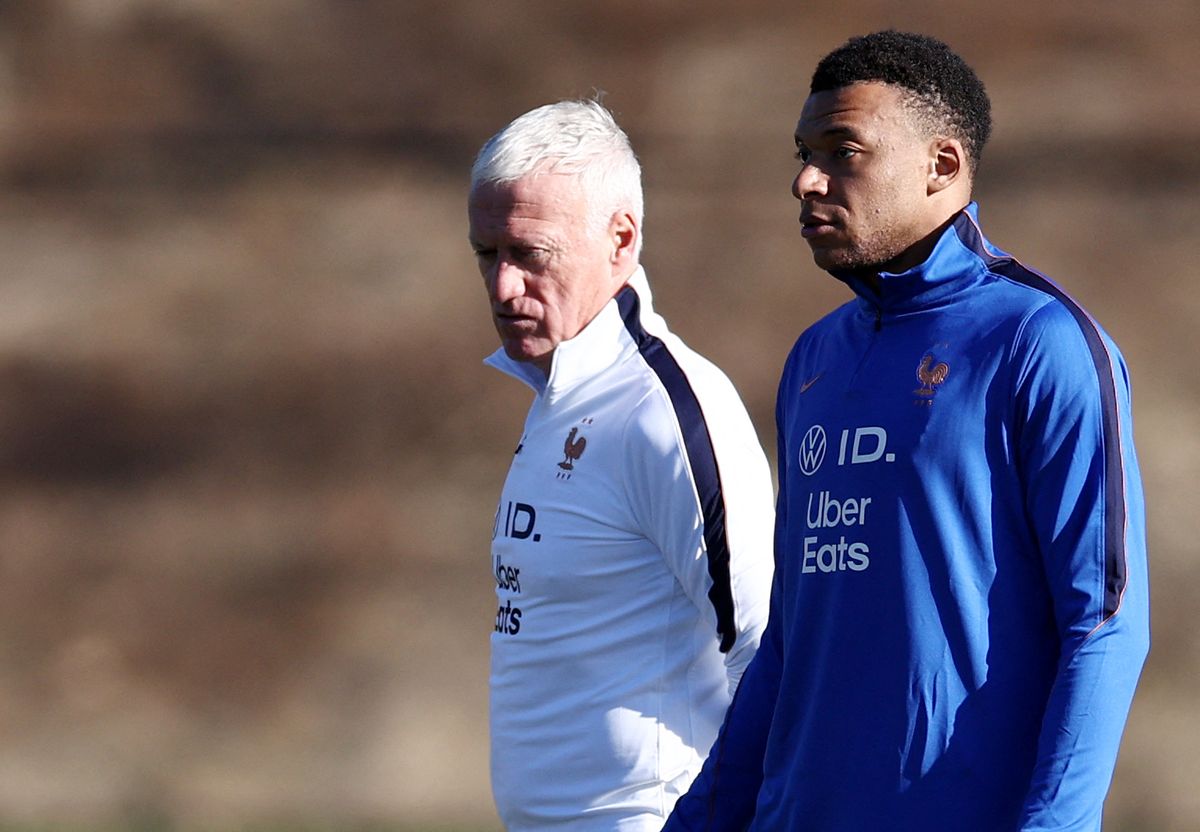 A Real Madrid játékosa, Kylian Mbappé jelenleg a francia válogatottal készül