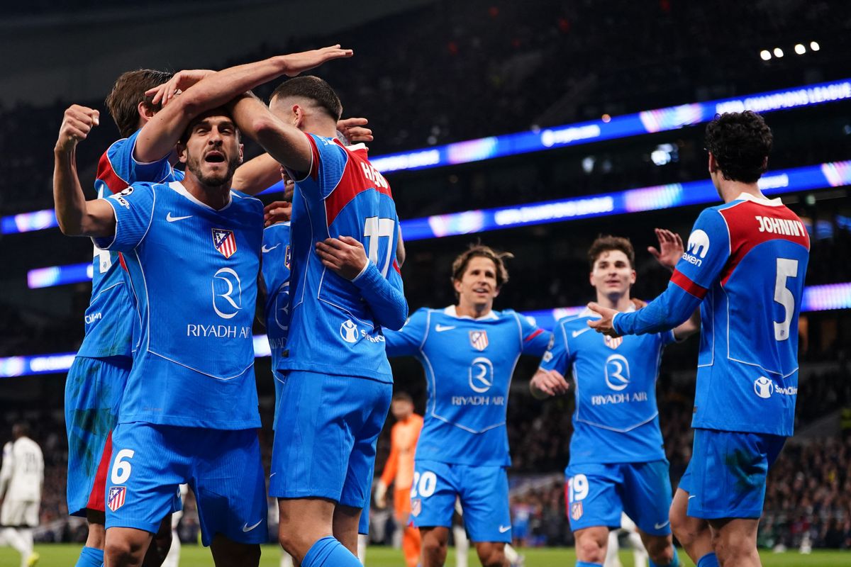 A harmadik spanyol csapat, az Atlético Madrid is bejutott a Bajnokok Ligája negyeddöntőjébe szerda este