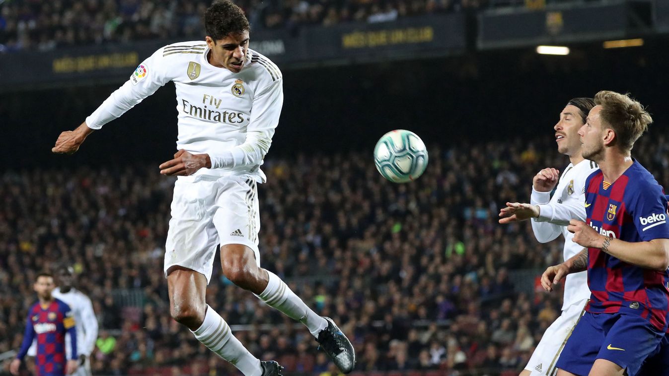A Real Madrid négyszeres BL-győztes védője, Raphael Varane a Barcelona ellen is sokszor bizonyított