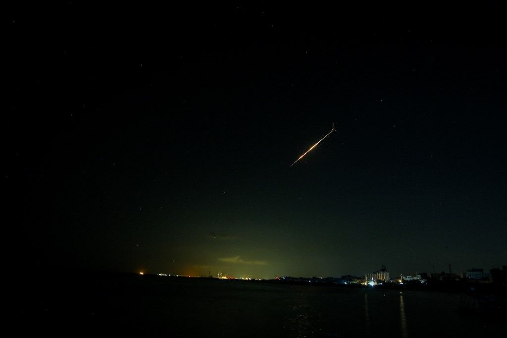 Irán elindította a háború eddigi legerősebb támadását (Fotó: AFP)