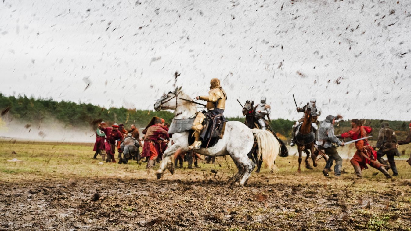 Csatajelenet a Mohács - világok harca című dokumentumfilmből