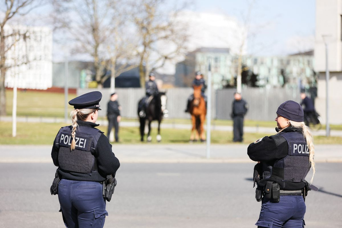 Berlinben folyamatosan nő a bűnözés Fotó: AFP