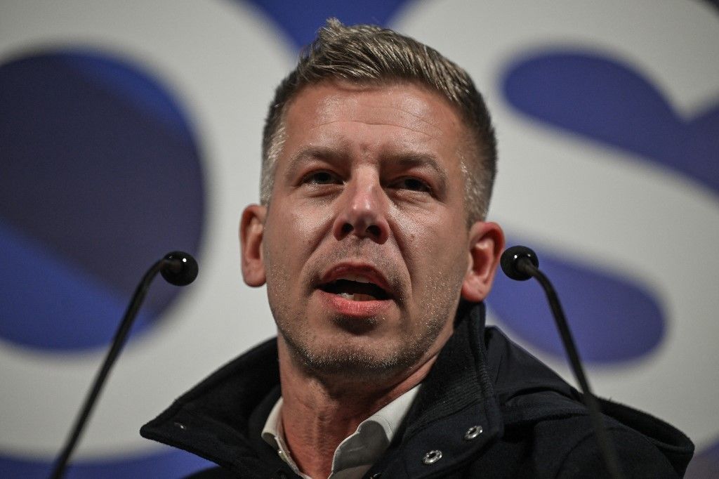 Magyar Péter a Tisza Párt elnöke