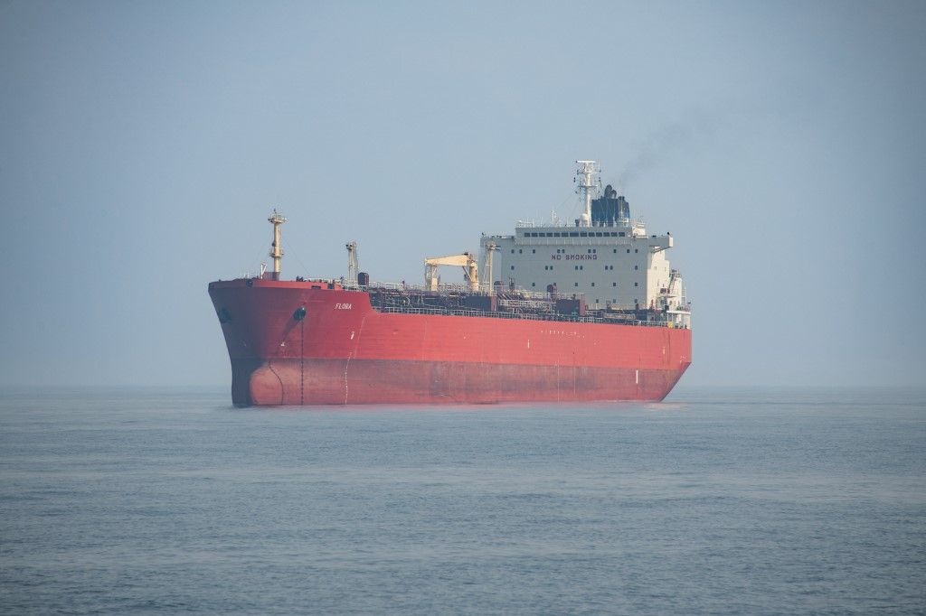 Nyersolajszállító tartályhajó – illusztráció (Fotó: AFP)