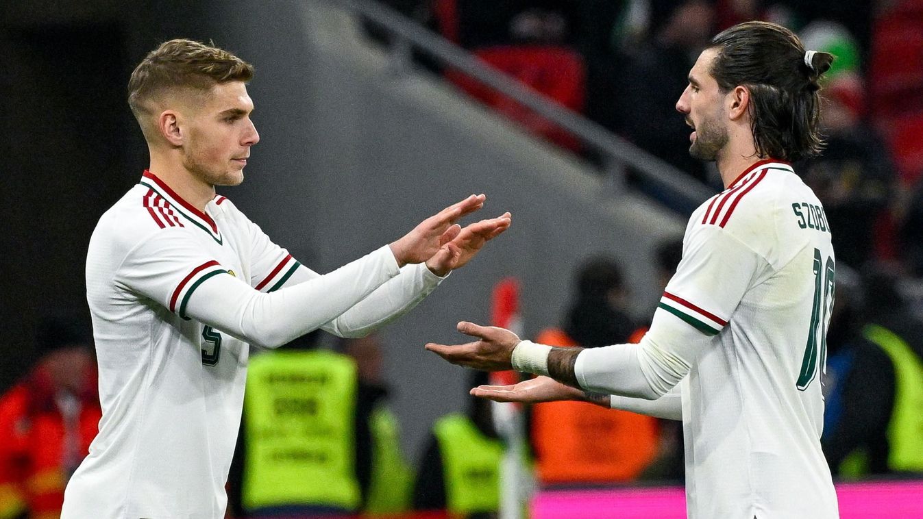 Szoboszlai Dominik a 87. percben lejött a magyar válogatott mérkőzésén, Baráth Péter váltotta őt