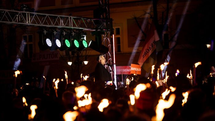 Eger Orbán Viktor országjárása