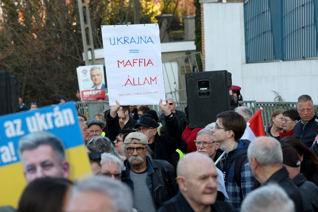 Ukrajna elleni tüntetés