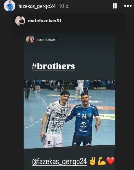 Fazekas Máté, majd Fazekas Gergő is megosztotta a fotót