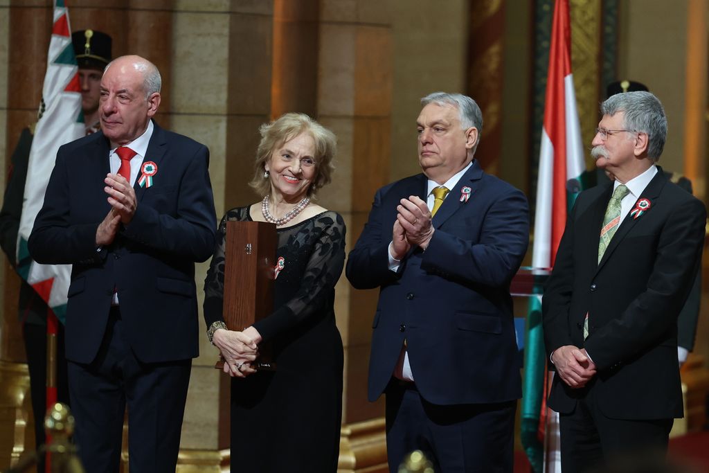 Kossuth- és Széchenyi-díjak átadása