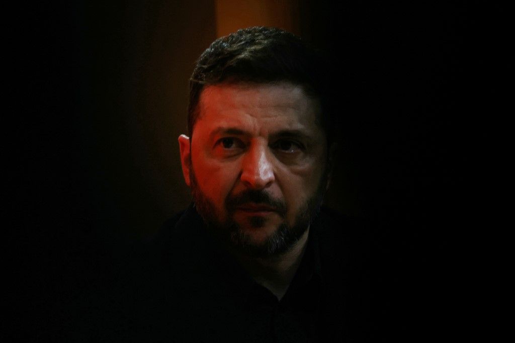 Volodimir Zelenszkij ukrán elnök