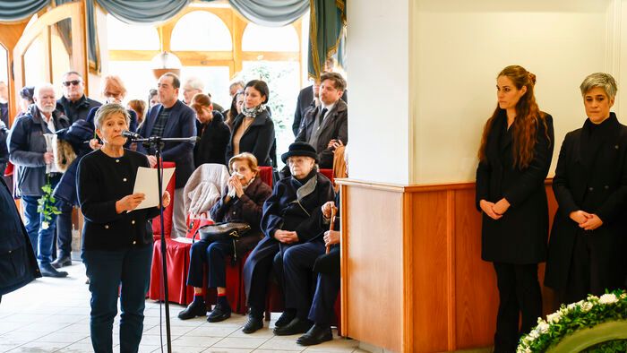 Keleti Éva temetés