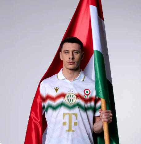 Marius Corbu, a Ferencváros különlges mezében