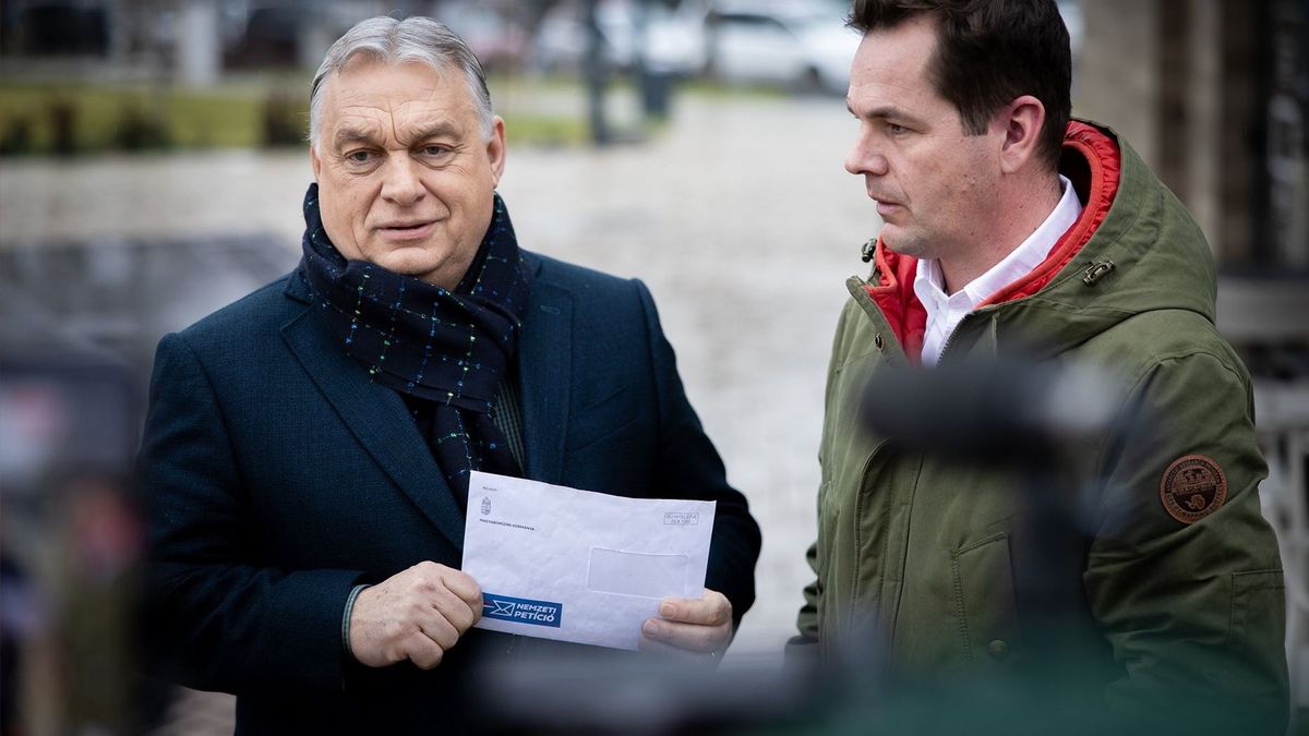 Orbán Viktor: Hasít a nemzeti petíció, már több mint egymillió ember kitöltötte! + videó