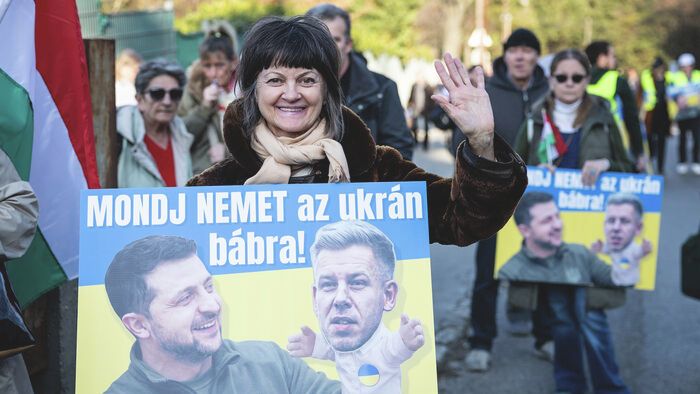 Ukrajna elleni tüntetés